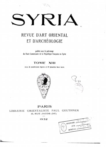 Syria 13-1