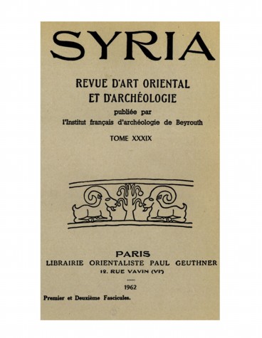 Syria 39-1-2