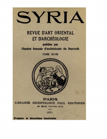 Syria 48-1-2