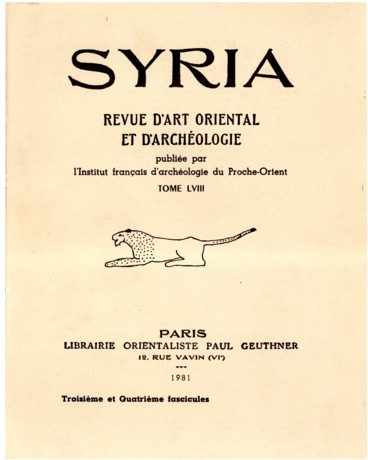 Syria 58-3-4