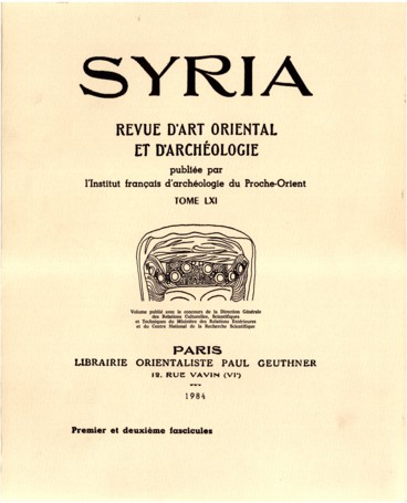 Syria 61-1-2
