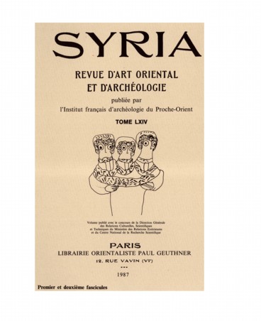 Syria 64-1-2